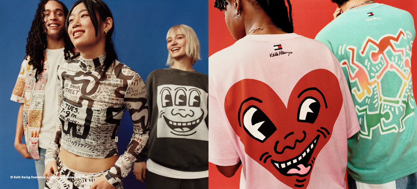 TOMMY X KEITH HARING