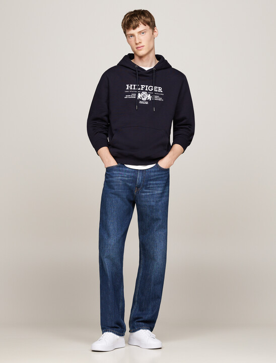 Crest Embroidery Hoody