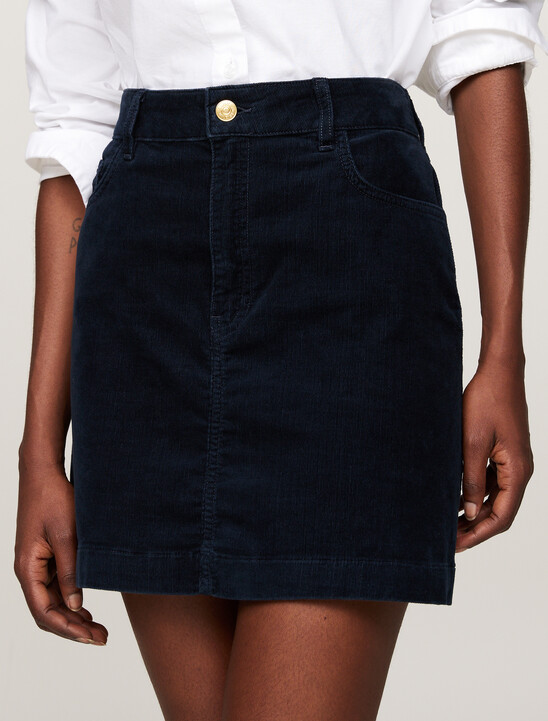 Corduroy Mini Skirt