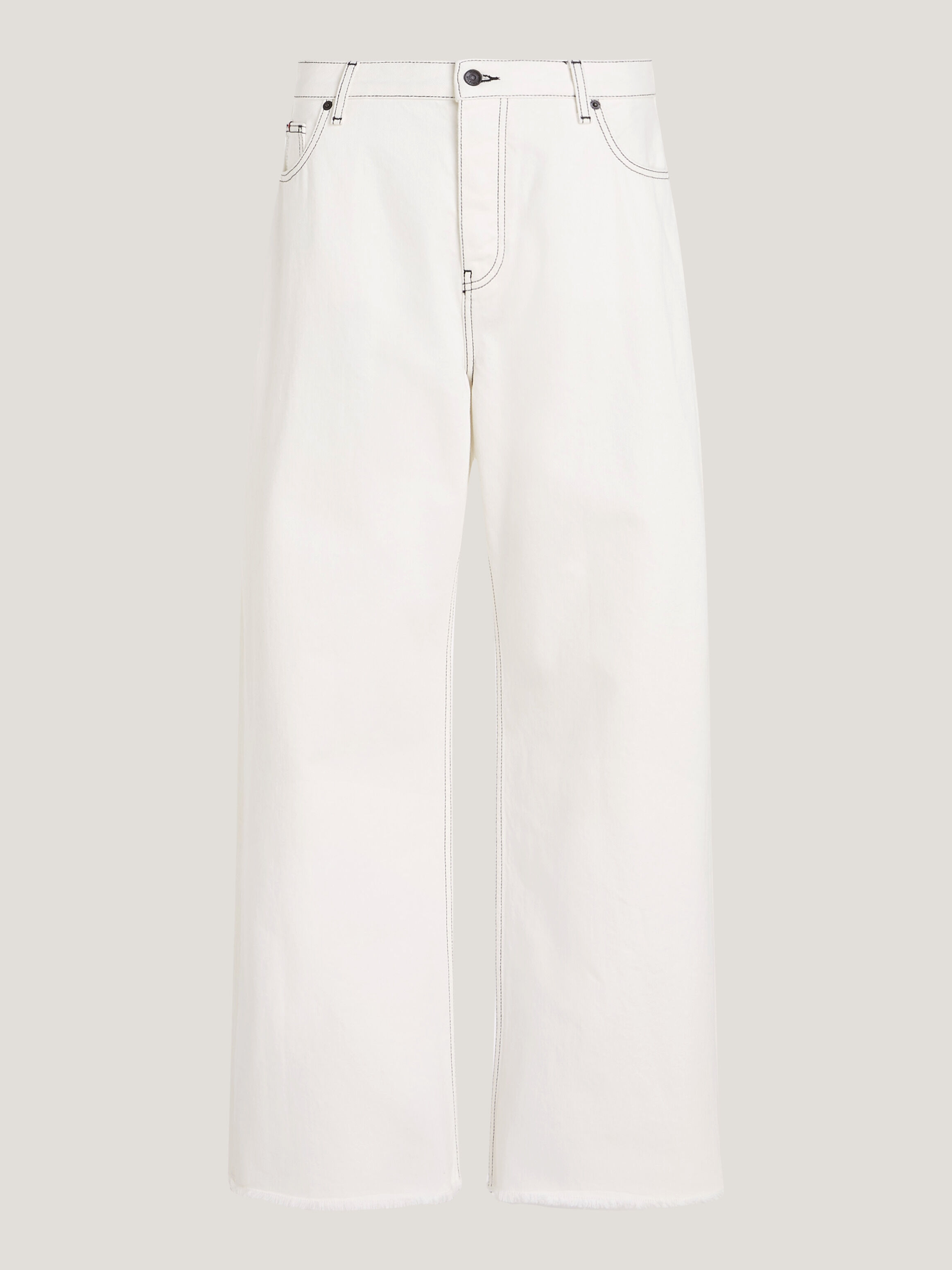 H & top m white jeans