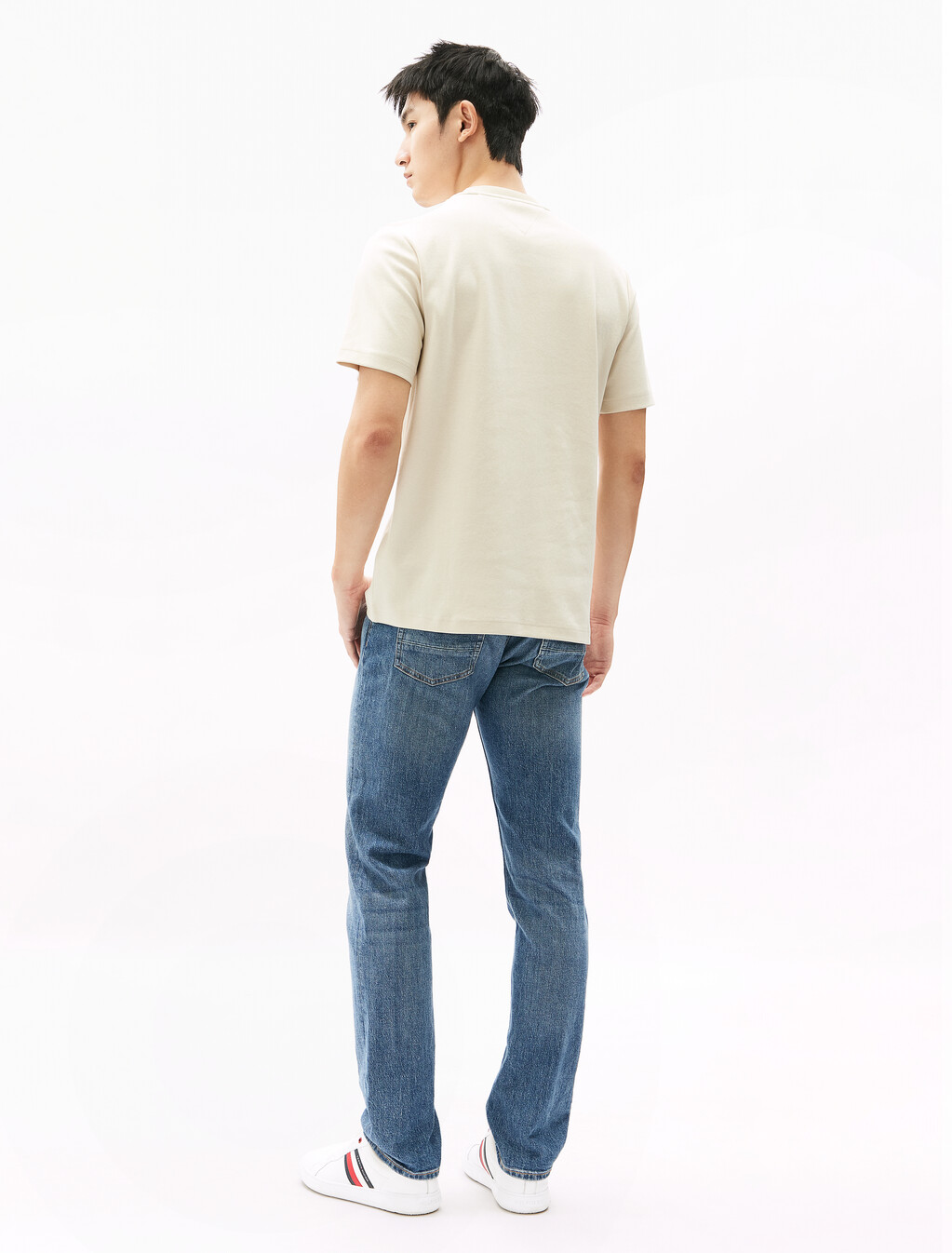 UV Cooling Embossed Logo Pique T-Shirt, Newsprint, hi-res