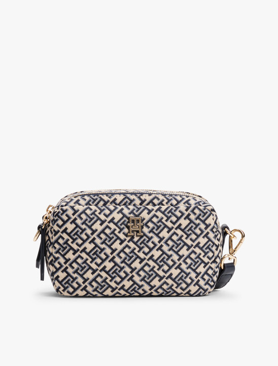 TH Monogram Jacquard Camera Bag