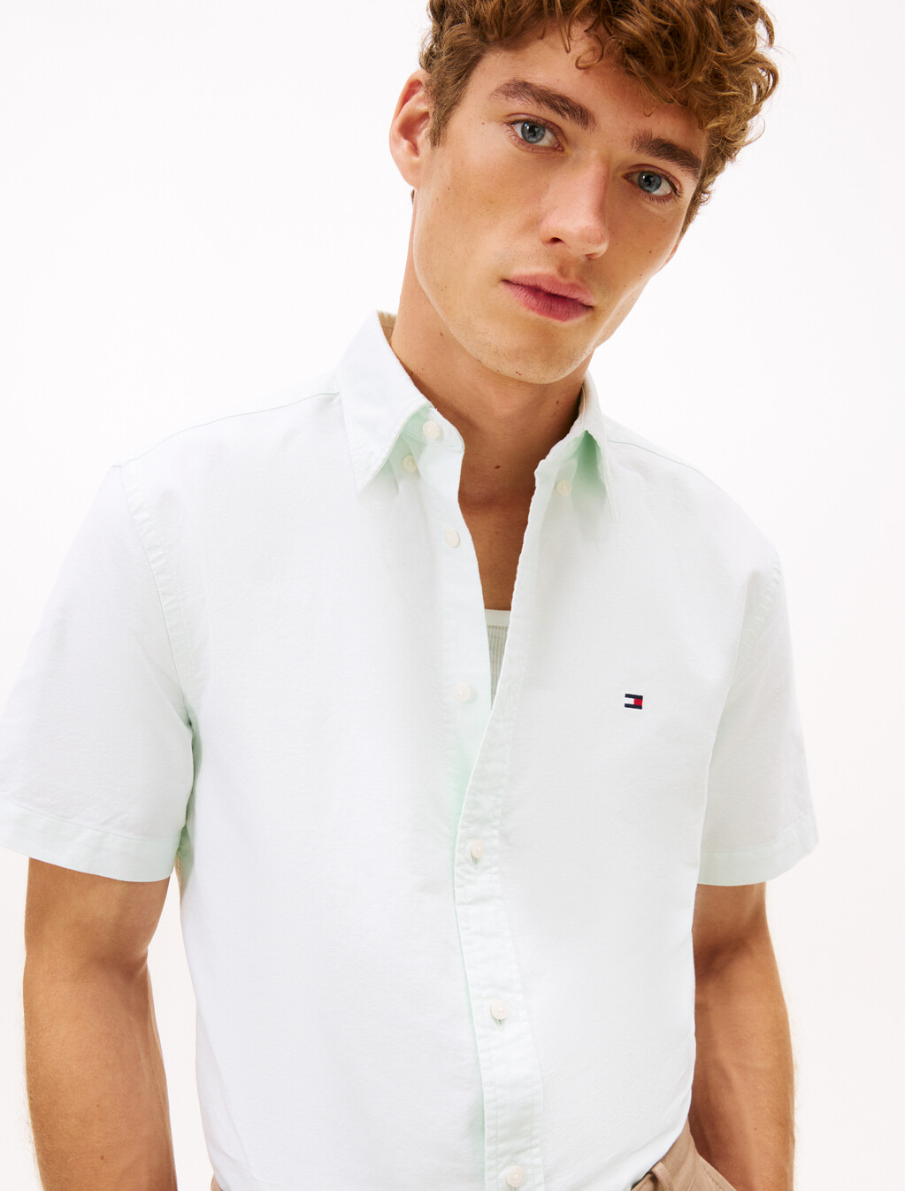 Heritage Oxford Regular Shirt, Opal Green, hi-res