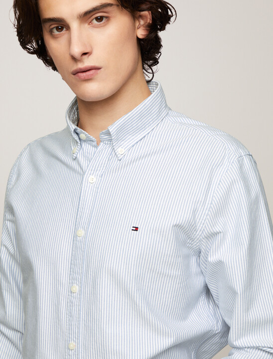 Stripe Organic Cotton Oxford Shirt