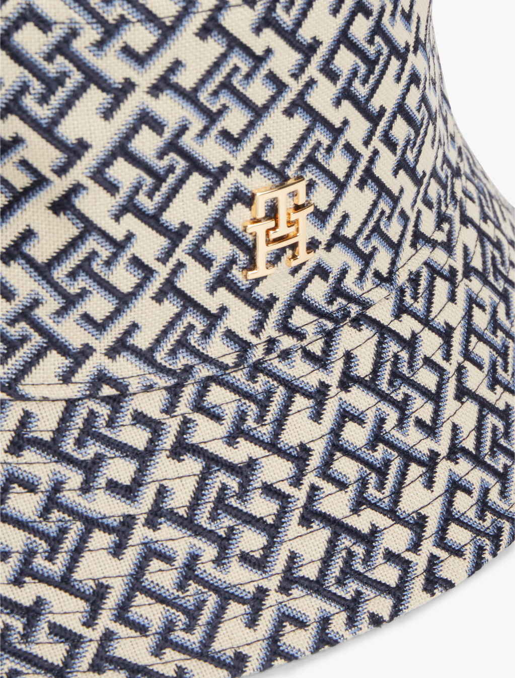 TH Monogram Jacquard Bucket Hat, Space Blue, hi-res
