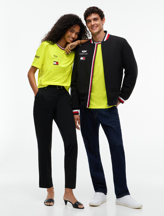TH x Cadillac Formula 1&reg; Team Repeat Chevron Twill T-Shirt