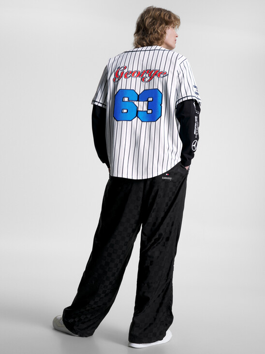 Tommy X Mercedes-Amg F1 X Awake Ny George Russell Baseball Shirt