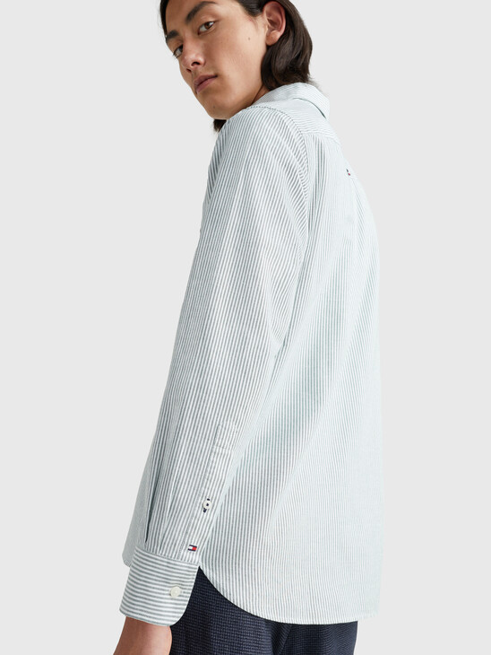 TH MONOGRAM REGULAR FIT OXFORD SHIRT