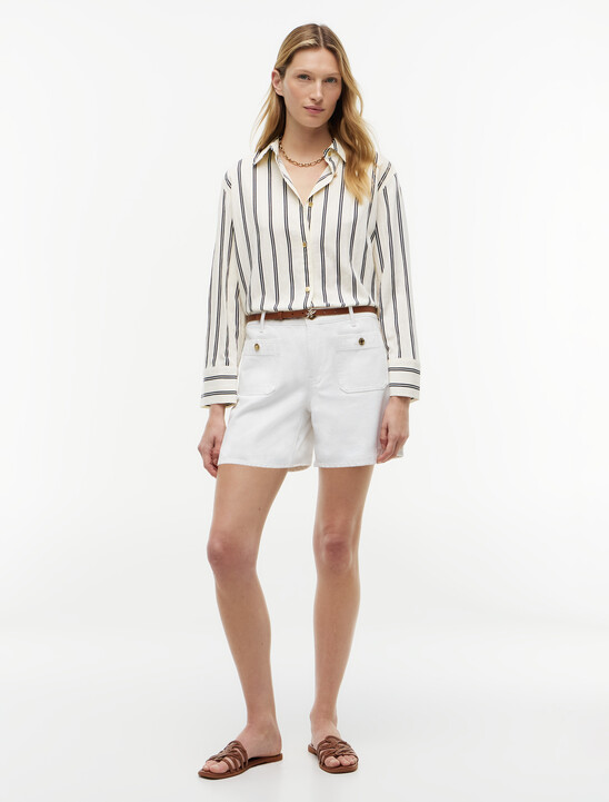 Relaxed Fit Stripe Shirt