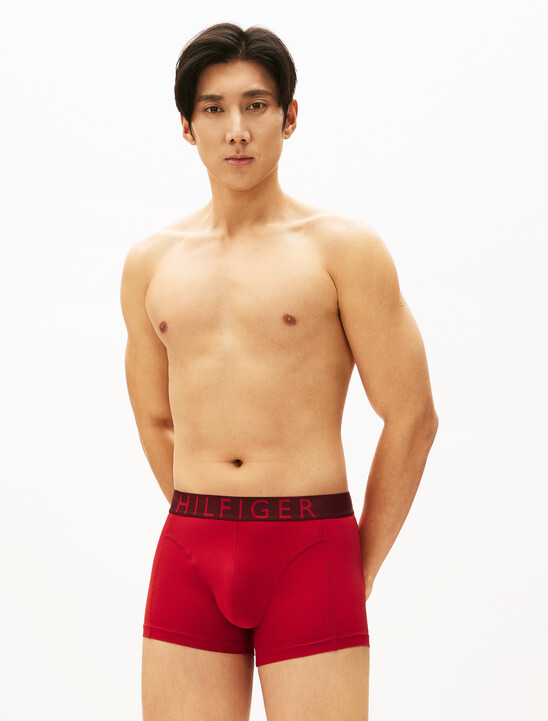 3-Pack Microfibre Logo Waistband Trunks