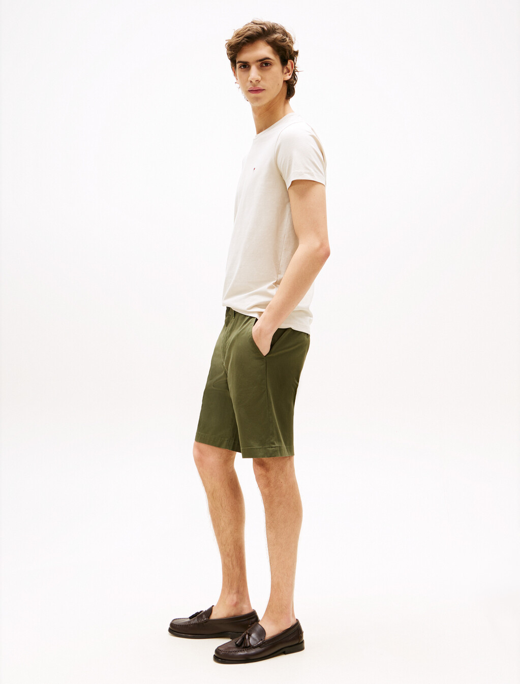 1985 Collection Brooklyn Twill Shorts, Dark Greenery, hi-res