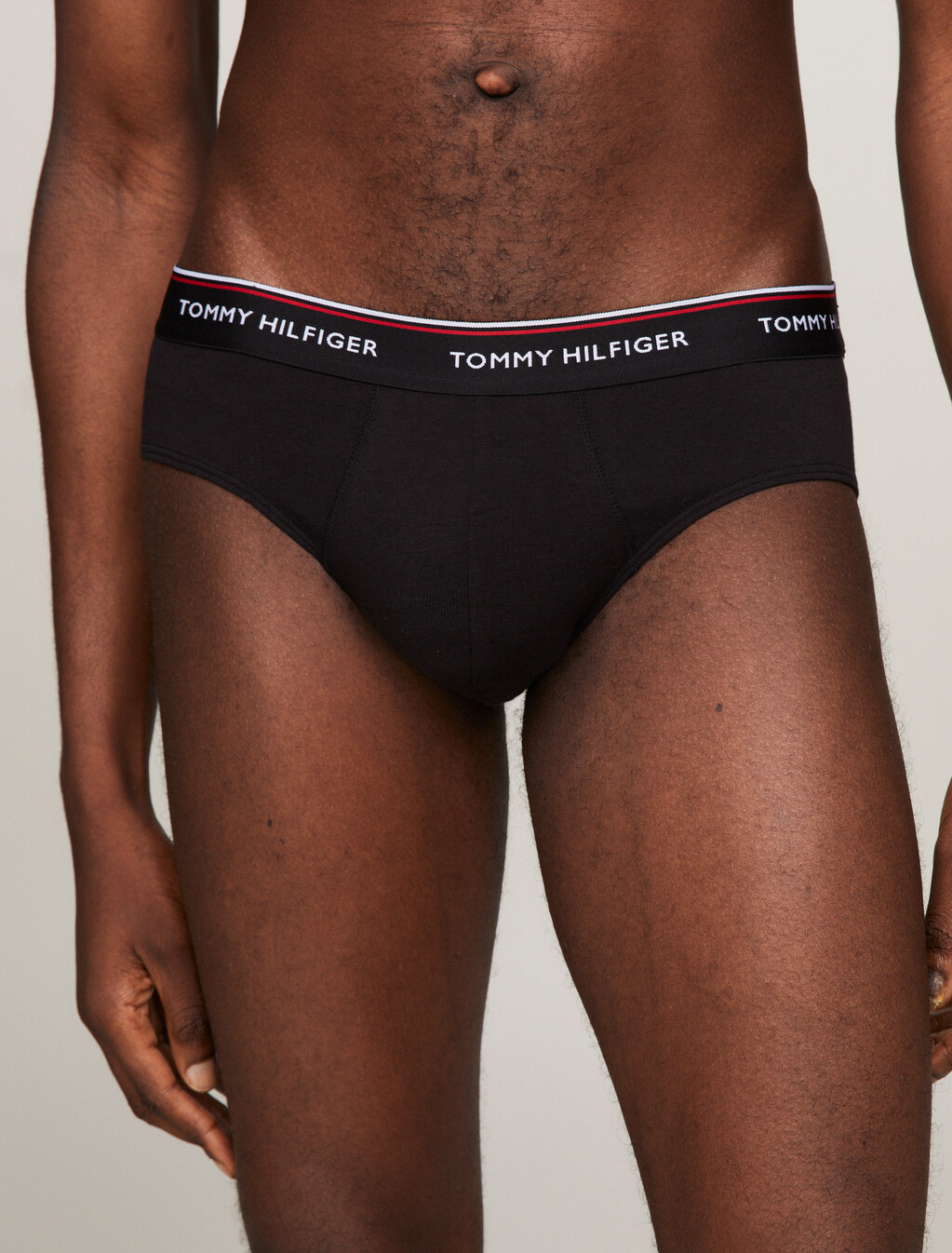 3-Pack Cotton Briefs, Black/Grey Heather/White, hi-res