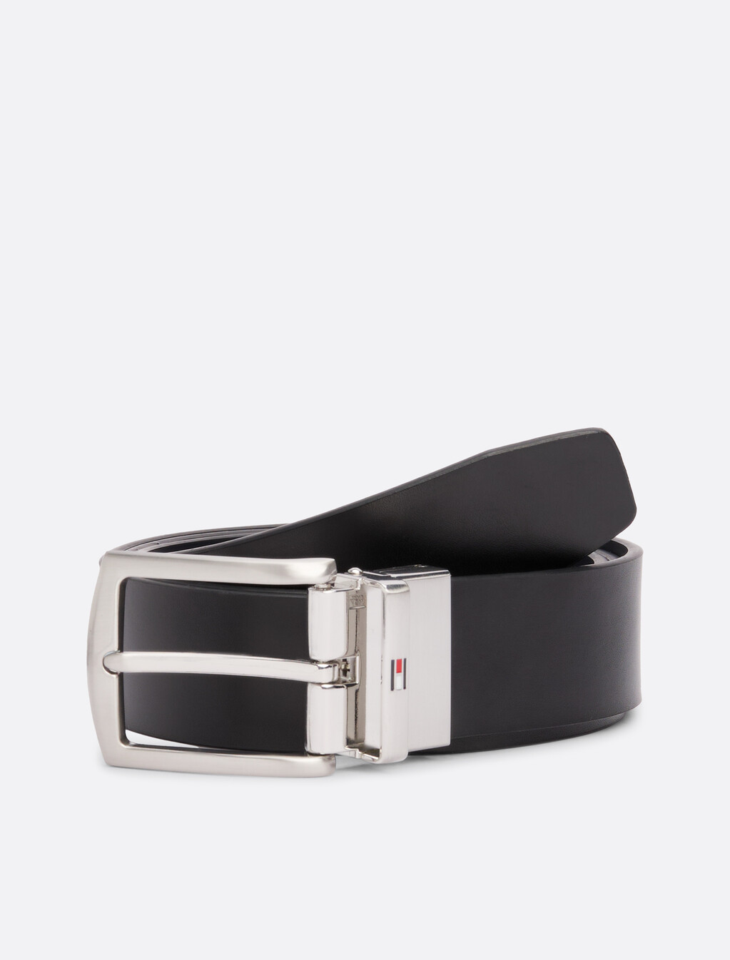 Reversible Leather Belt, Space Blue / Arctic Spruce, hi-res