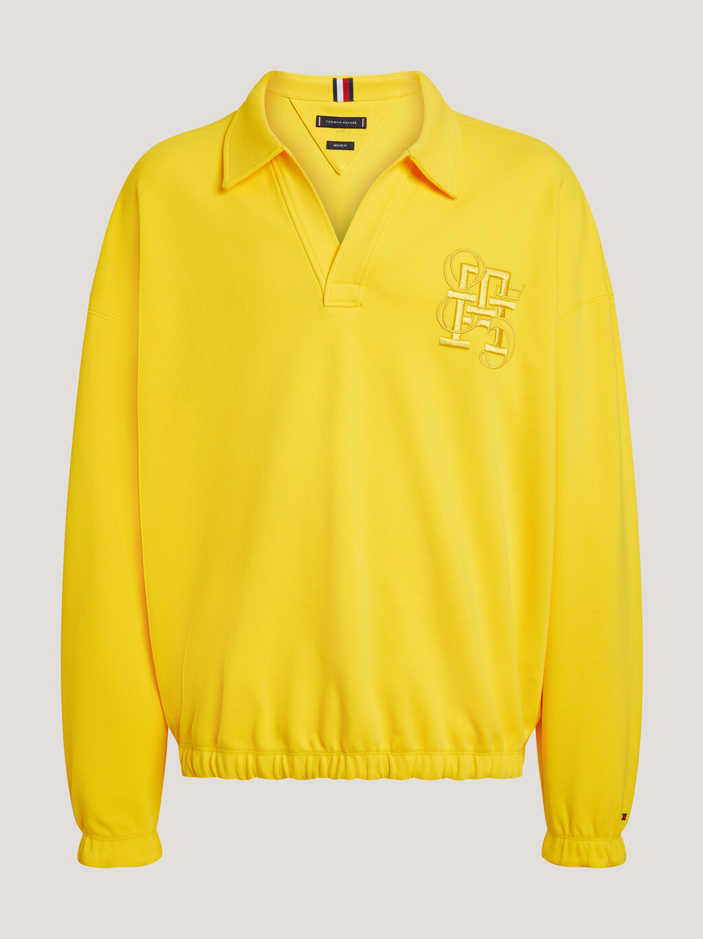 1985 Collection TH Monogram Popover Jacket, Eureka Yellow, hi-res