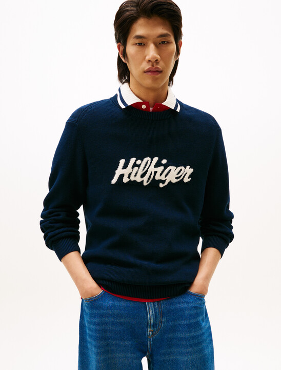 Seasonal Logo Jacquard Sweater