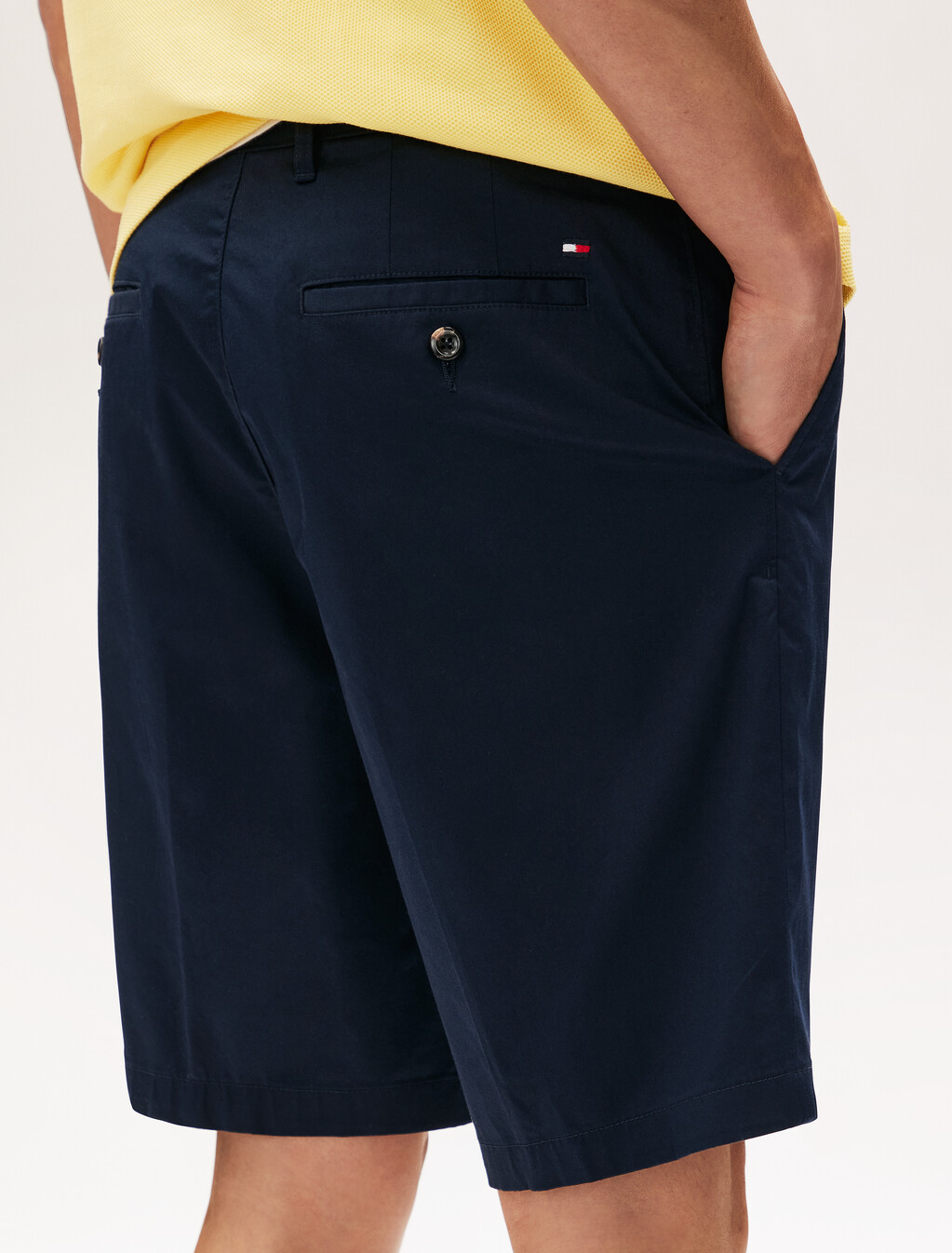 Brooklyn Cotton Satin Shorts, Desert Sky, hi-res