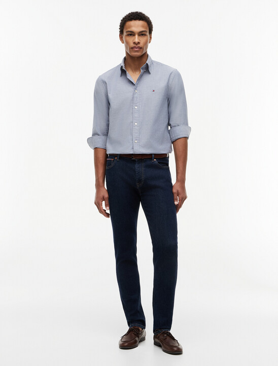 Asia Fit Lightweight Solid Oxford Shirt