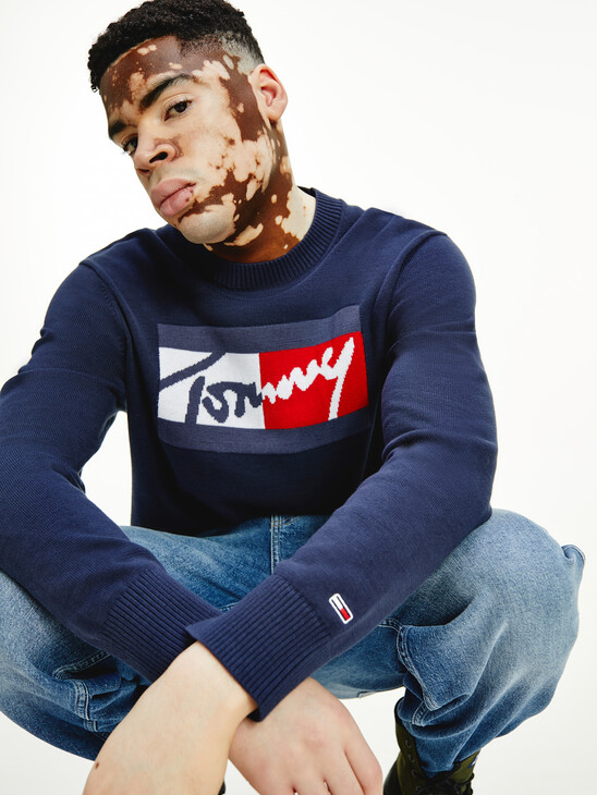 CREW NECK RELAXED FIT JUMPER