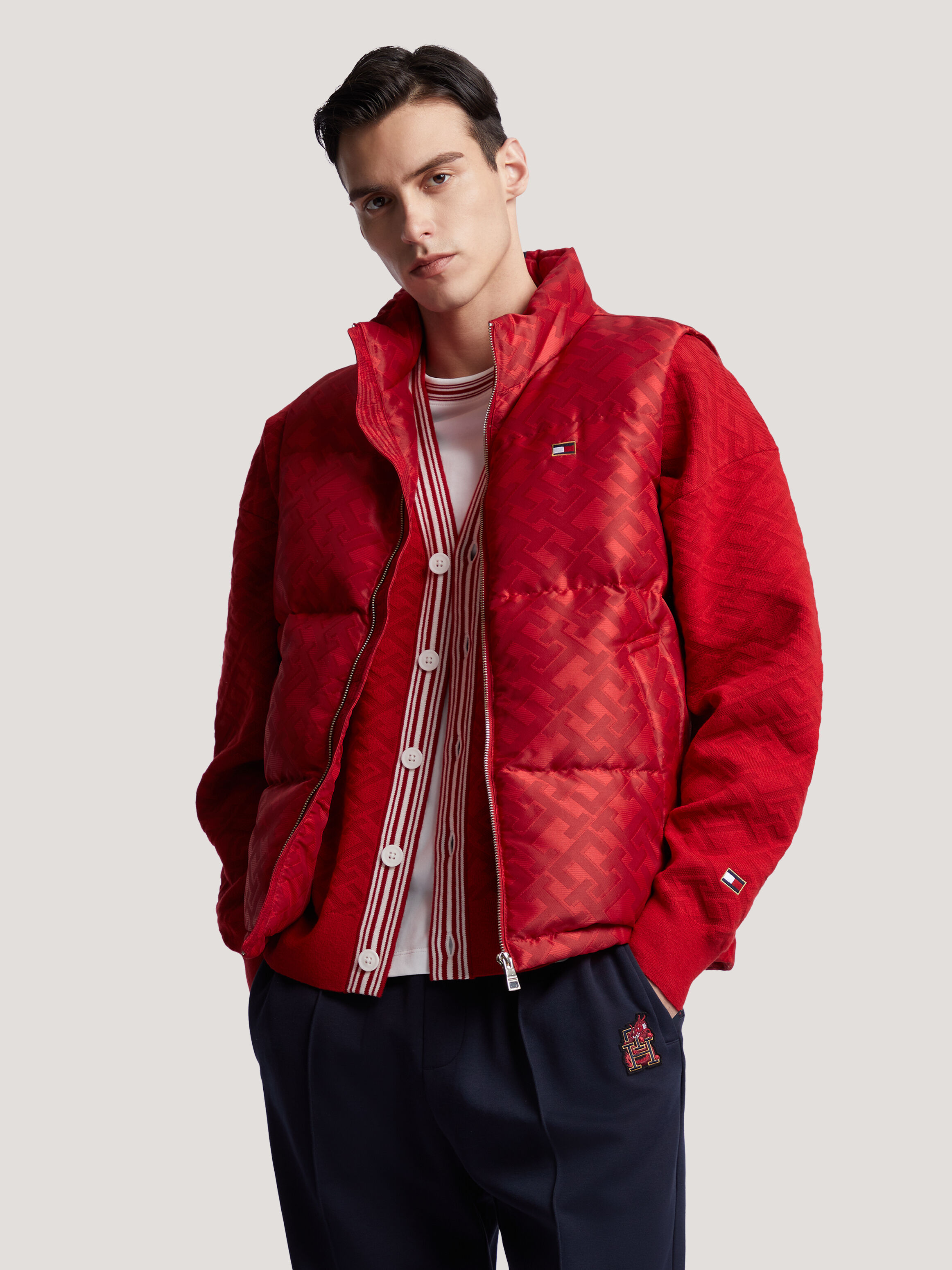 Tommy hilfiger cheap red vest