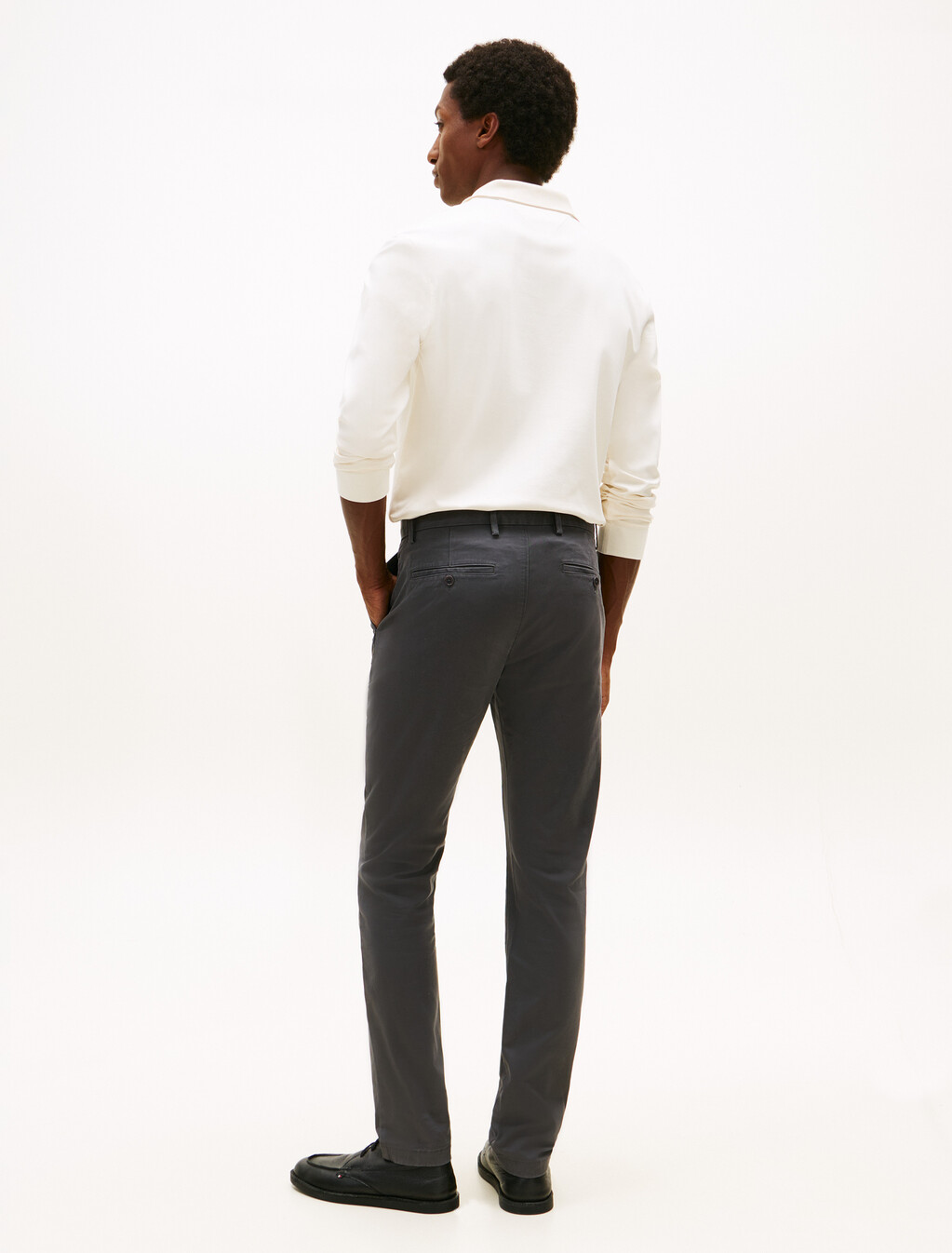 1985 Collection Bleecker Pima Cotton Chinos, Dark Ash, hi-res