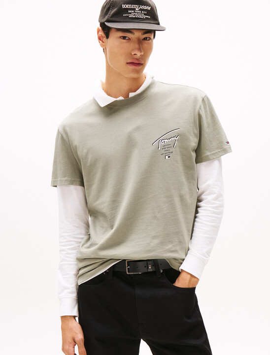 Signature Back Logo Jersey T-Shirt