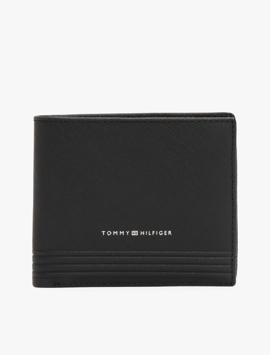 TH Business Card And Coin Wallet, Black TH Business Card And Coin Wallet