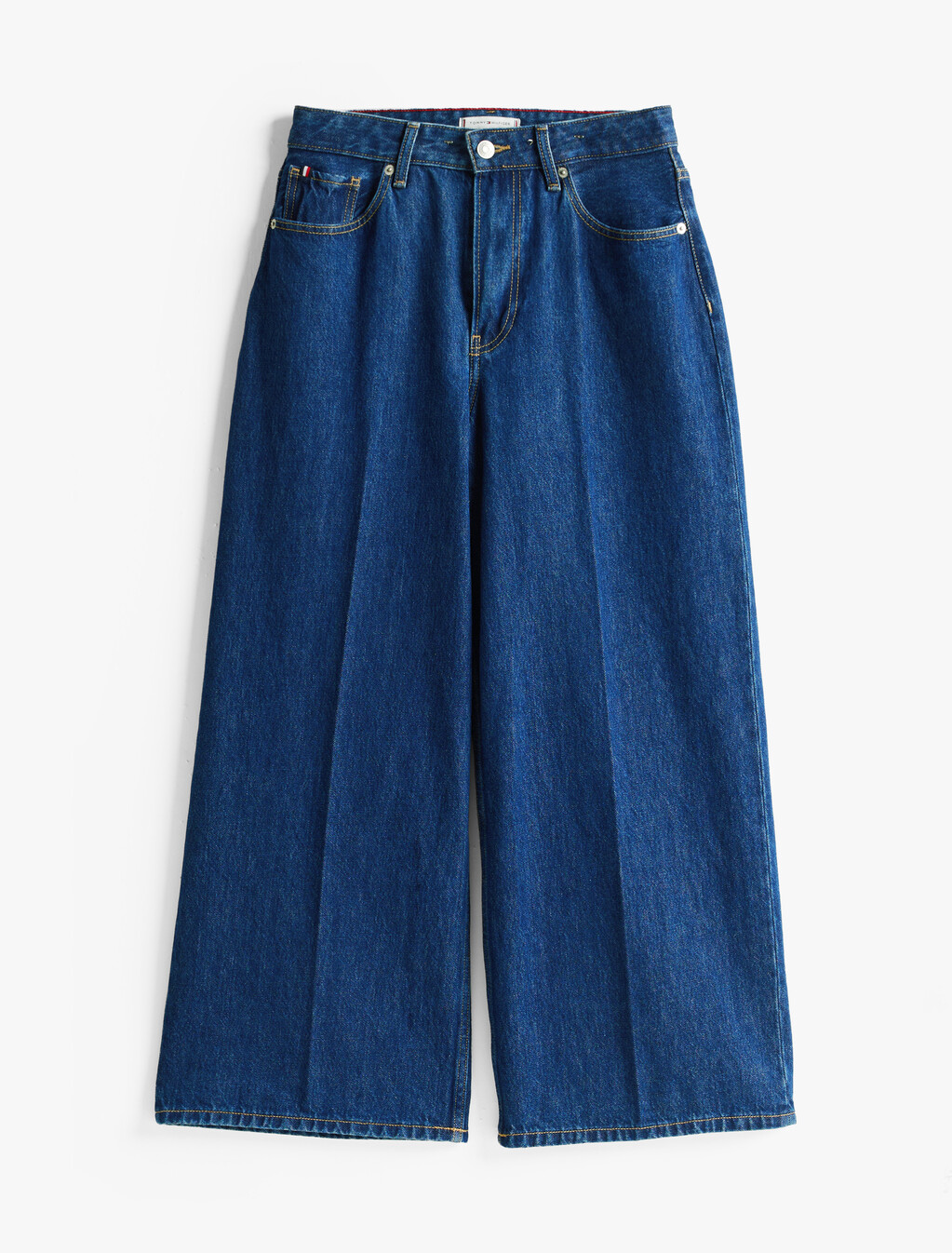 High Rise Wide Leg Cropped Jeans, Ace, hi-res
