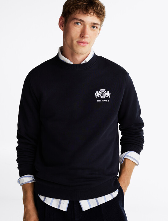Logo Embroidery Sweatshirt
