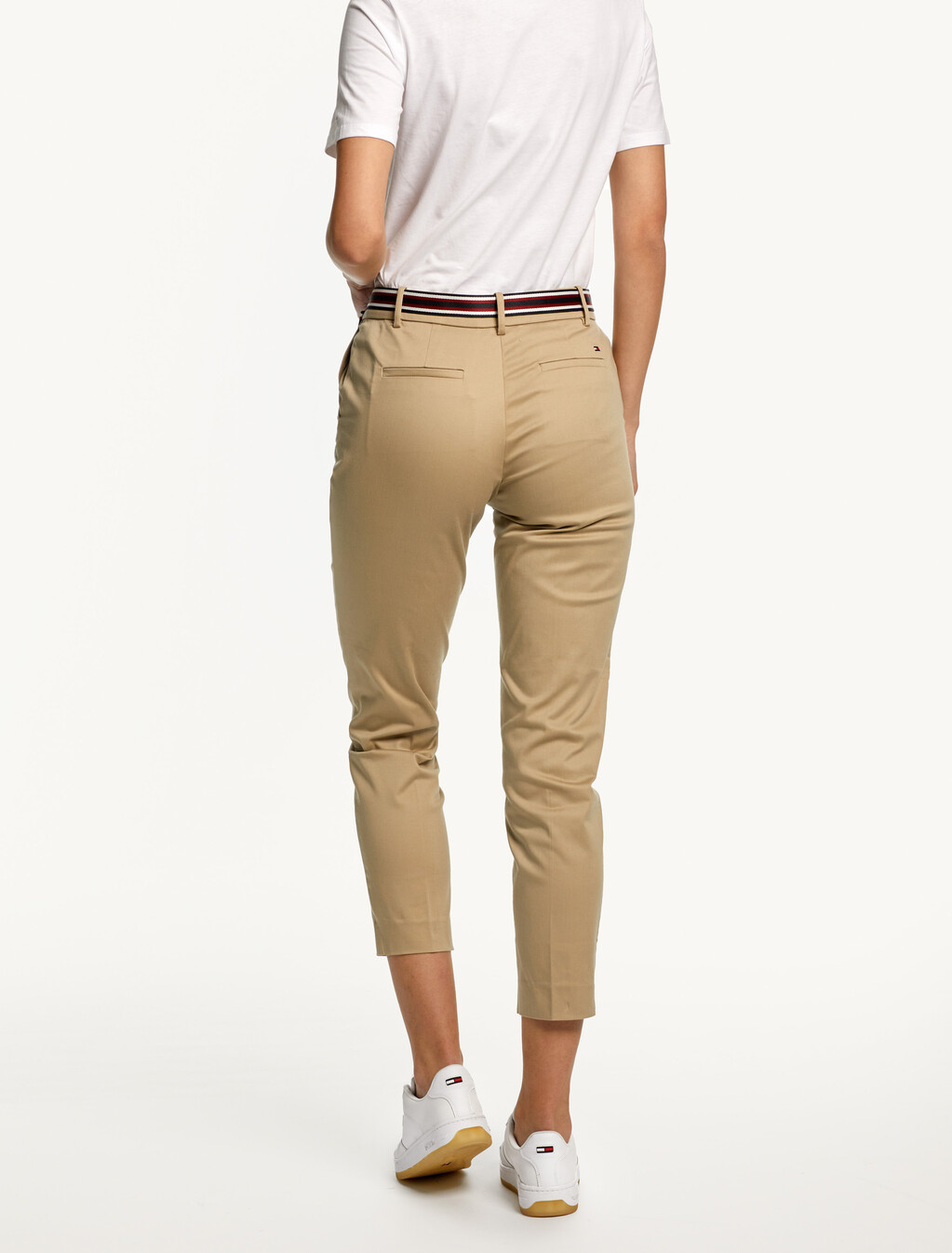 London Slim Ankle Pants, Beige, hi-res