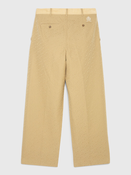 Crest Th Monogram Relaxed Fit Chinos