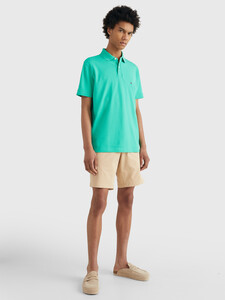 Buy 1985 ORGANIC COTTON REGULAR FIT POLO in color ALOHA GREEN