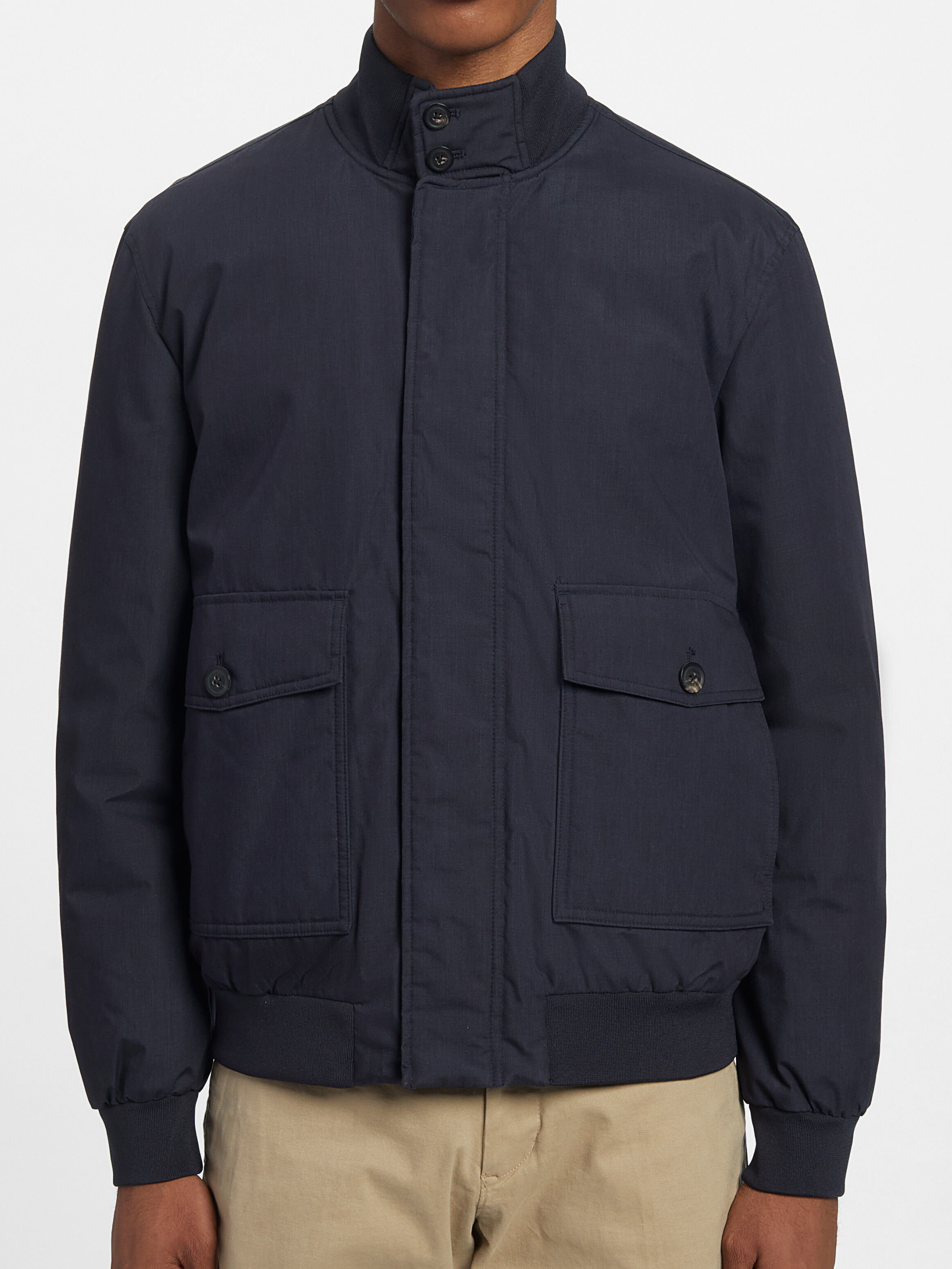 Signature tape harrington jacket shop