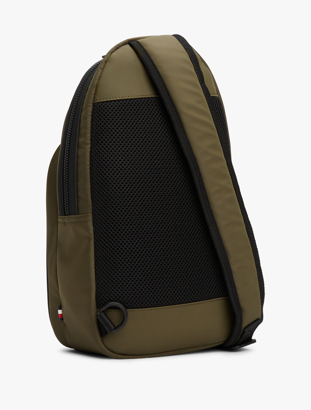 Metal Logo Sling Bag, Army Green, hi-res
