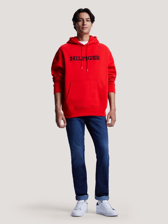 Hilfiger Monotype Embroidery Archive Fit Hoody