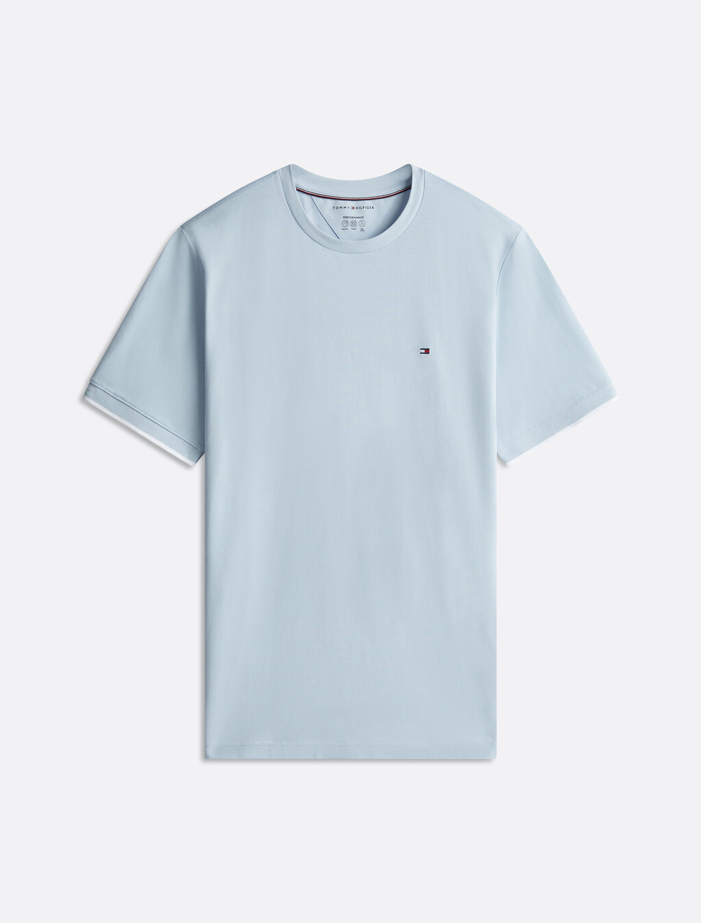 Flex Quick Dry Tipped T-Shirt, Breezy Blue, hi-res