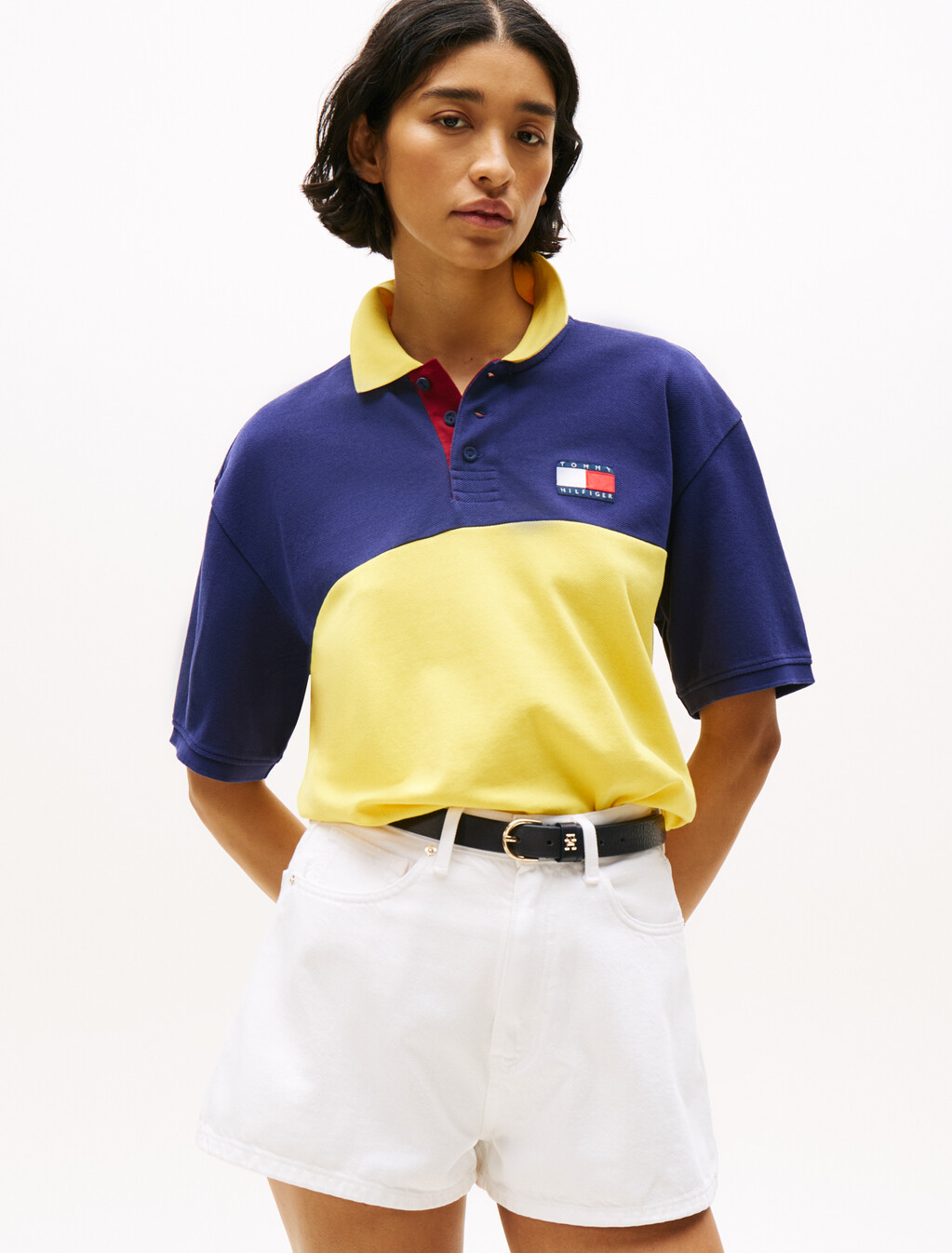 Hilfiger Sailing Back Logo Polo Shirt, Soft Sunflower, hi-res