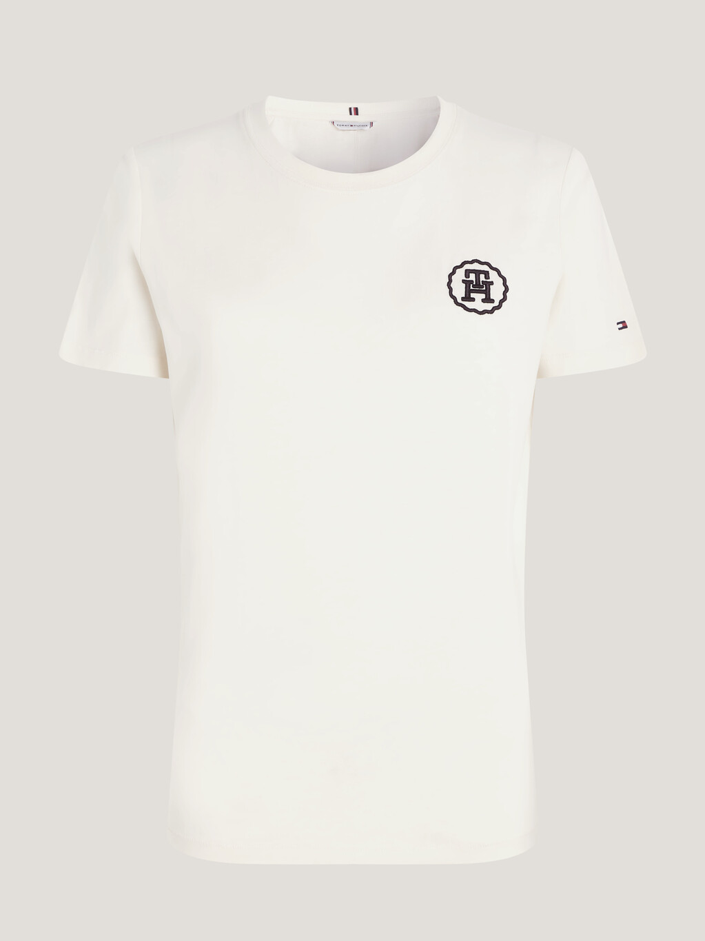 Modern Tonal Logo Embroidery T-Shirt, Calico, hi-res