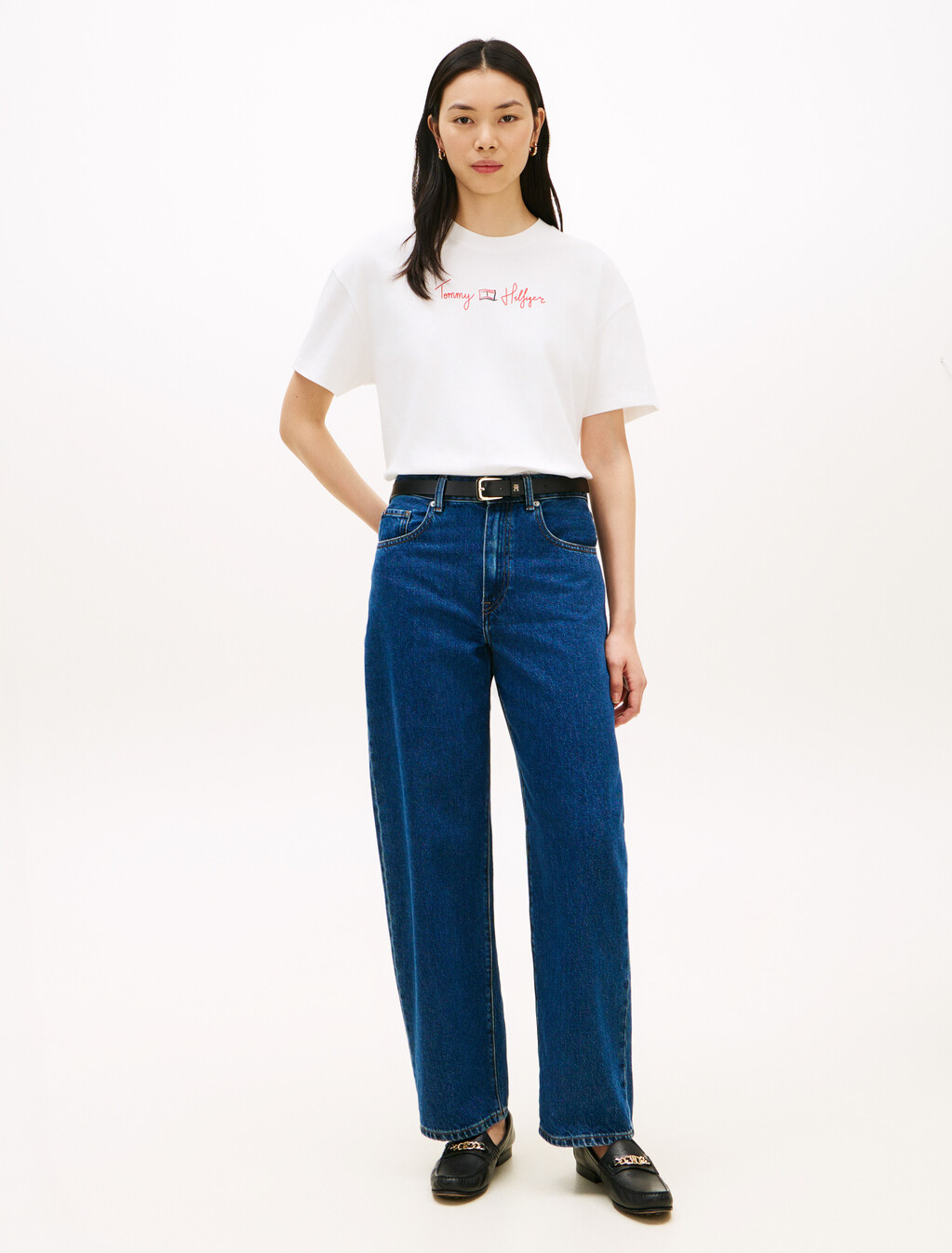 Asia Fit Graphic Double Knit T-Shirt, Ecru, hi-res