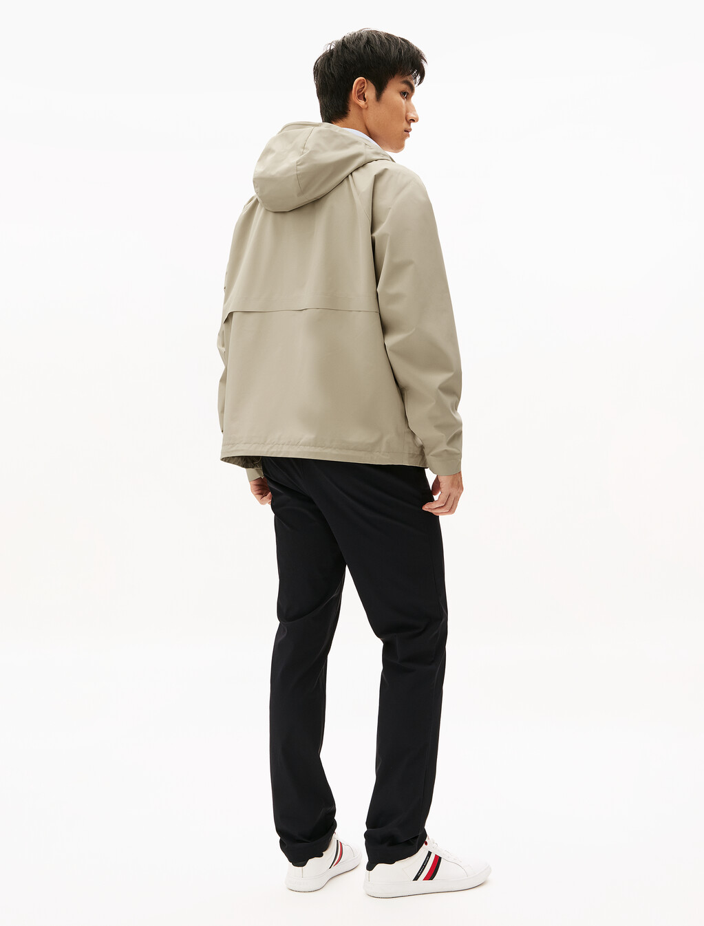Technical Hooded Jacket, Sandalwood, hi-res