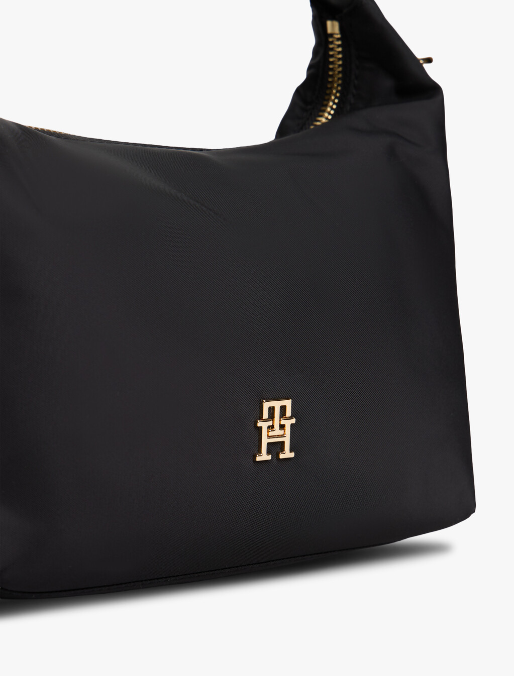 TH Monogram Plaque Crossbody Bag, Black, hi-res