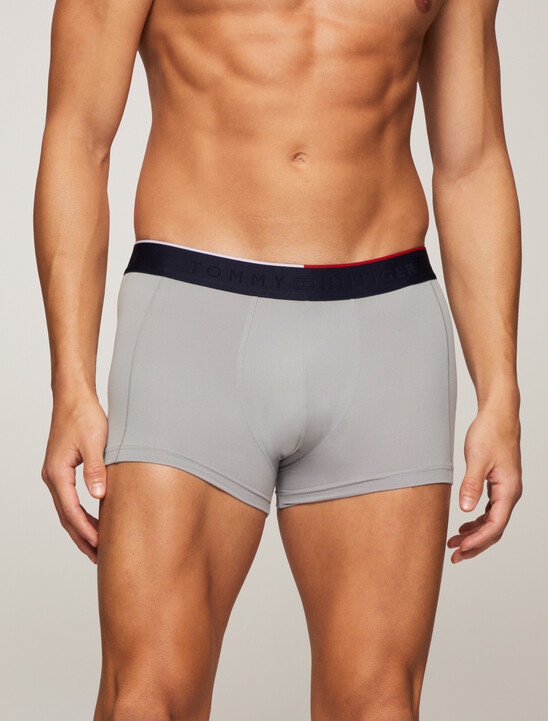 3-Pack Microfibre Tonal Repeat Logo Trunks