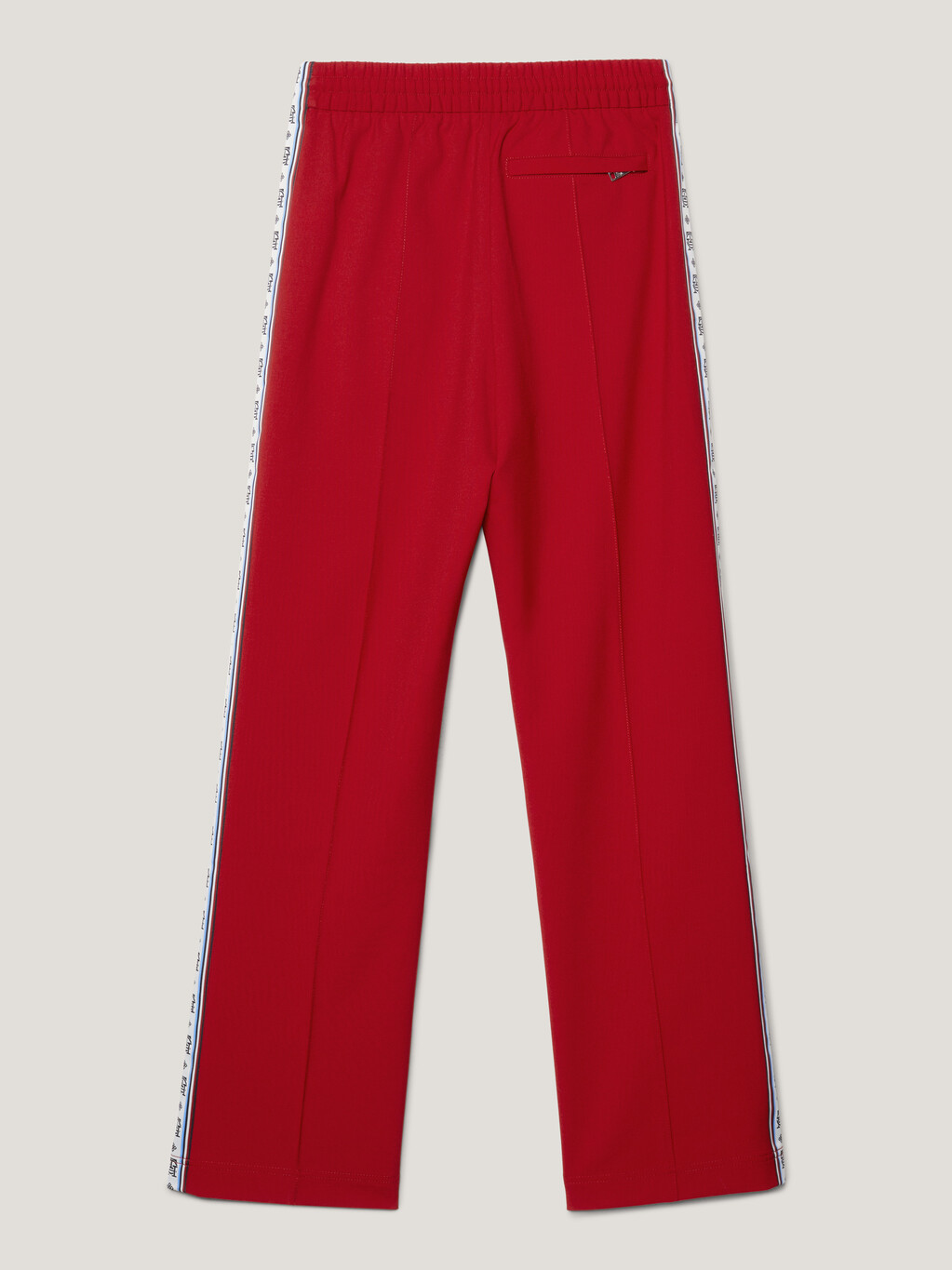 Tommy x CLOT Repeat Tape Relaxed Trousers | red | Tommy Hilfiger Malaysia
