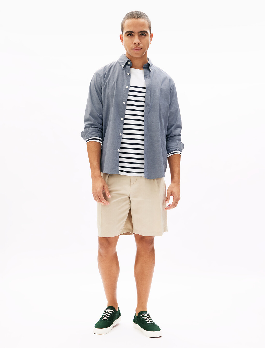 Lightweight Oxford Solid Shirt, Desert Sky, hi-res