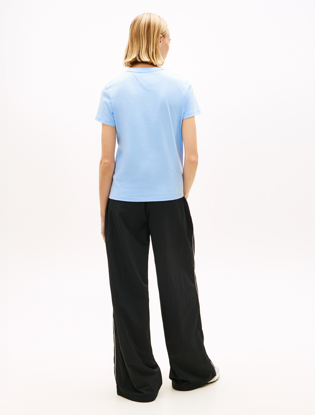 Bubble Logo Short Sleeve T-Shirt, Light Powdery Blue, hi-res