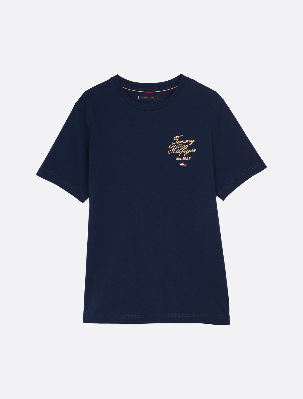 Script Logo Embroidery T-Shirt, Night Sky, hi-res