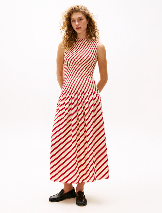 The Sofia Capsule Stripe Maxi Dress