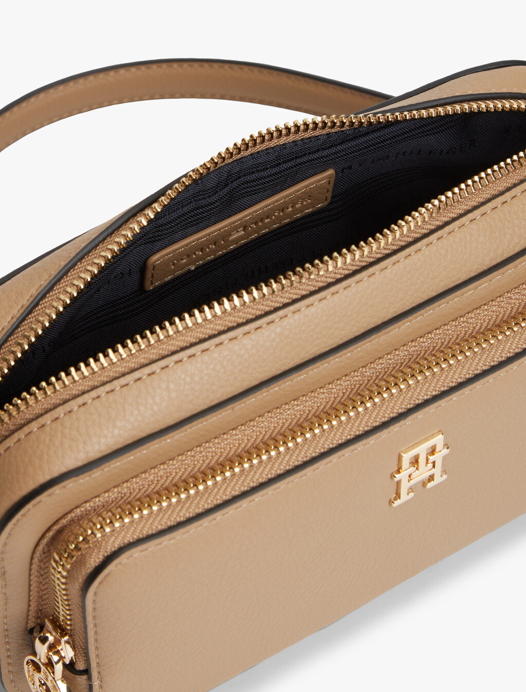 TH Monogram Crossbody Camera Bag, Safari Canvas, hi-res