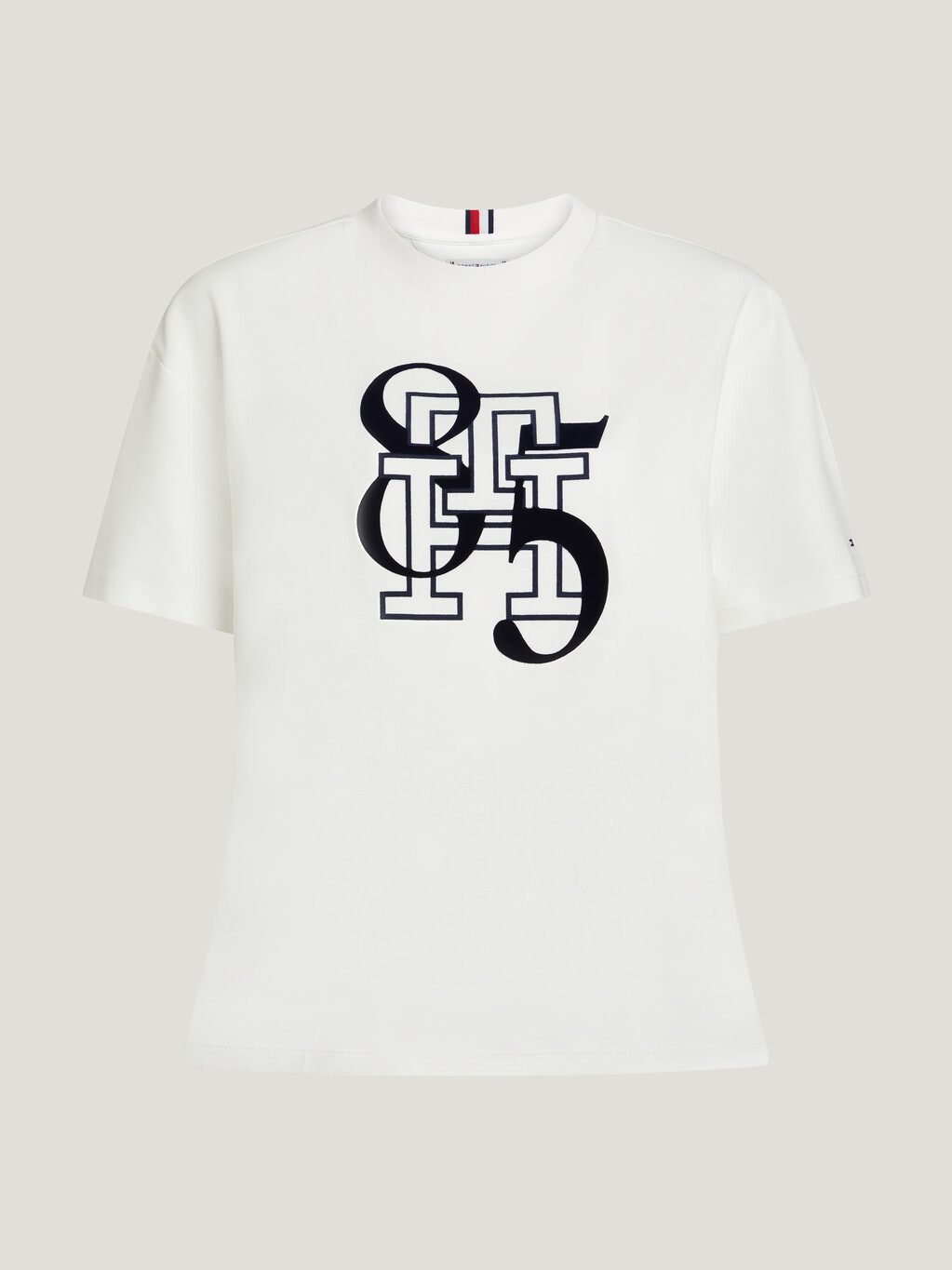 TH Monogram 85 T-Shirt, Ecru, hi-res