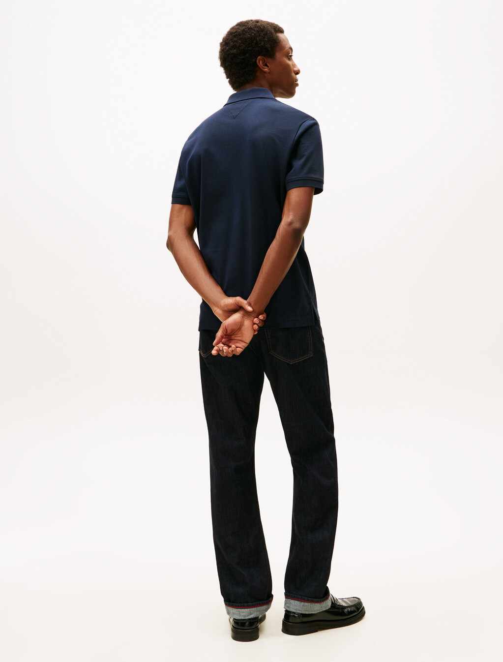 Regular Fit Appliqué Honeycomb Polo Shirt, Desert Sky, hi-res