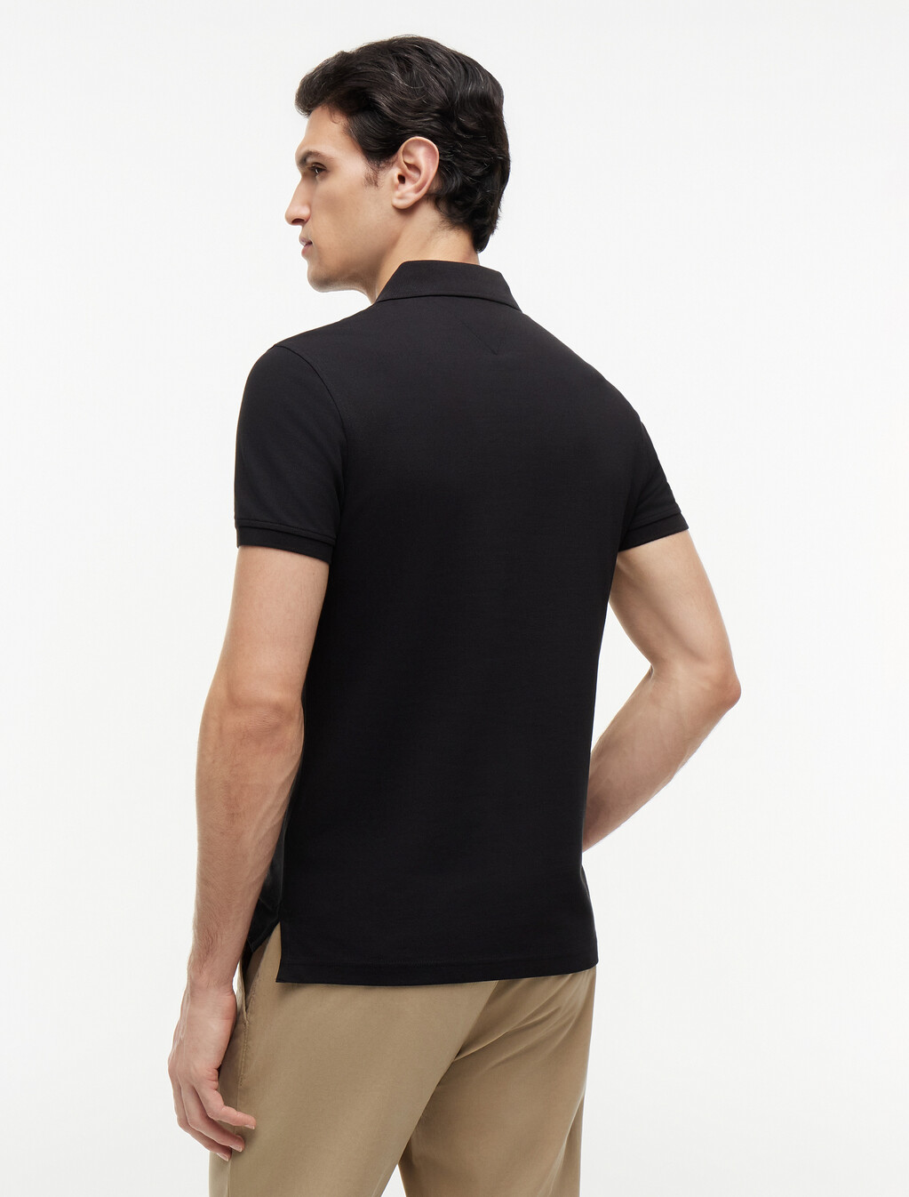 1985 Collection Slim Fit Polo, Black, hi-res